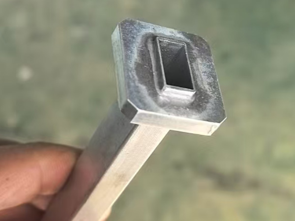 祥控火焰钎焊机方管焊接效果图 祥控火焰钎焊机方管焊接效果图