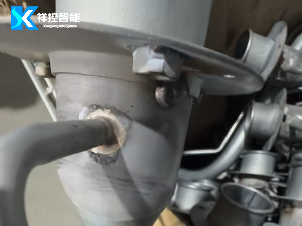 温控钎焊机焊接加油管